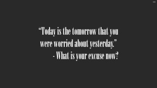 Today is the tomorrow you - inspirational free wallpaper for desktop