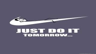 Just do it tomorrow nike - daarken free wallpaper