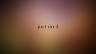 Blurry photo just do it - a blurry photo free wallpaper for desktop