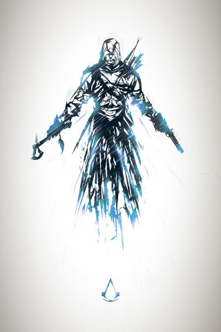 Stylized person sword suit armor - his body free wallpaper for mobile