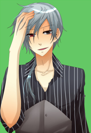 Grey haired man mannerism portrait - mannerism free wallpaper for mobile