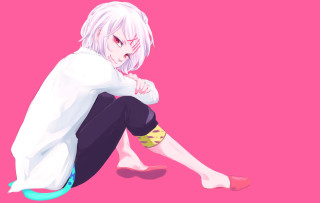 Person sitting ground crossed legs - their leg free wallpaper