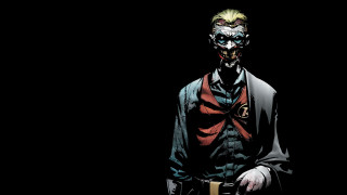 Man suit clown mask tie - brian bolland free wallpaper