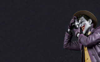 Joker costume camera hat man - menacing free wallpaper