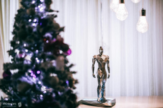 Mannequin christmas tree light bulb - the ceiling free wallpaper for desktop