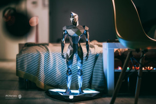 Small metal figure table room - a table in a room free wallpaper