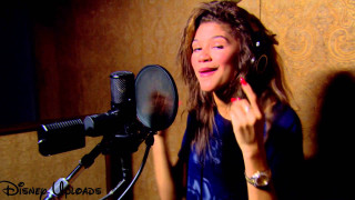 Woman recording studio microphone stand - studio free wallpaper