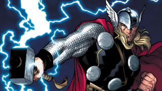 Man thor sword lightning dark - free anime wallpaper for desktop