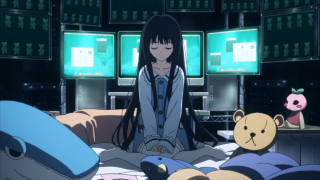 Girl sitting bed stuffed animals 2 - stuffed free wallpaper