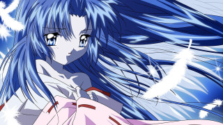 Girl blue hair blue eyes 4 - blue hair free wallpaper for desktop