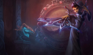 Woman dark room sword mirror - vanita free wallpaper