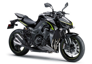 Black motorcycle neon yellow accents - a black motorcycle free wallpaper