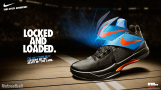 Shoes blue orange soles dark - a pair of shoes free wallpaper for desktop