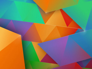 Colorful abstract background different colors 3 - geometric abstract art free wallpaper for desktop