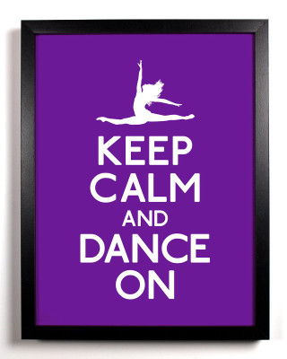 Keep calm and dance on - daphne mcclure free wallpaper for mobile