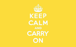 Yellow background keep calm and - calm free wallpaper