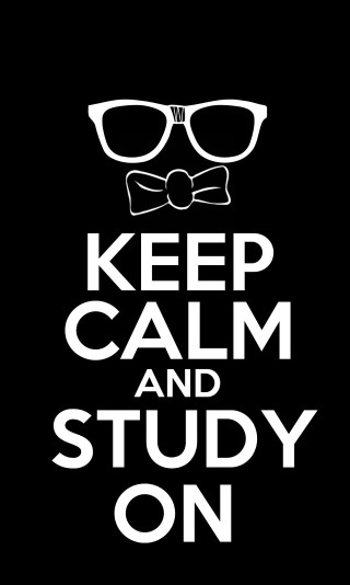 Black white poster bow tie - calm free wallpaper for mobile