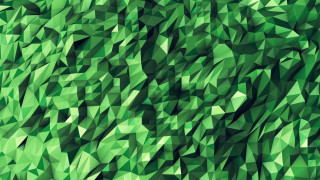 Large green abstract background triangles 2 - low free wallpaper for desktop