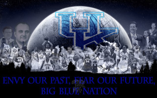 Group people giant blue moon - giant free wallpaper