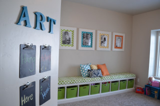 Room bench wall pictures window - a view free wallpaper