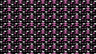 Black pink wallpaper hearts pattern - charly amani free wallpaper