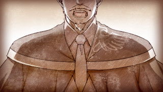 Man suit tie bald head - a bald head free wallpaper