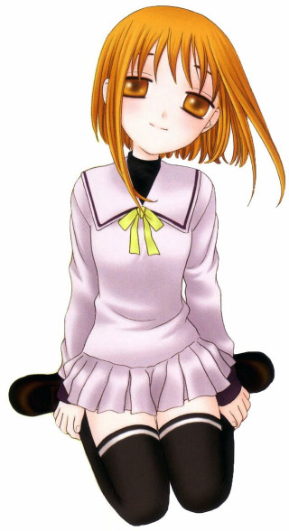 Girl portrait longhair white shirt - hint of yayoi kasuma free wallpaper for mobile