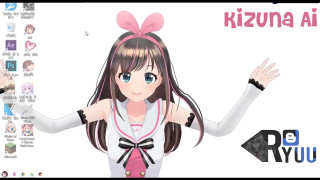 Kizuna ai bow long hair - long hair and a bow free wallpaper