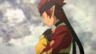 Man backpack looking sky clouds - a backpack free wallpaper