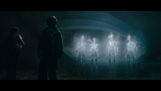 Group people dark room light 2 - a light shining free wallpaper for desktop