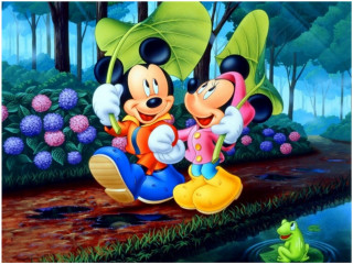 Mickey minnie mouse woods frog 2 - a frog free wallpaper for desktop