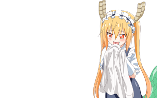 Anime character horns white shirt - horn free wallpaper for desktop