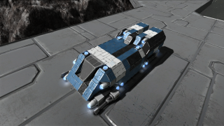 Futuristic vehicle mountains road sky - a futuristic vehicle free wallpaper