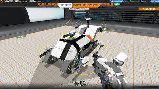 Robot room computer screen image - mecha free wallpaper