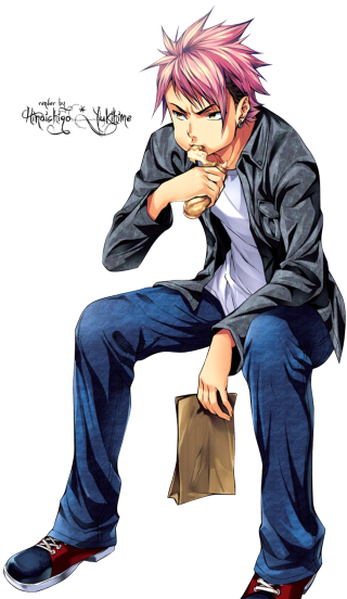 Pink hair man chair bag - adam manyoki free wallpaper for mobile