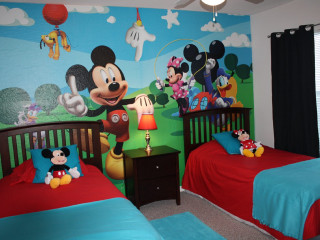 Mickey mouse bedroom wallpaper bedding - a pop art painting free wallpaper