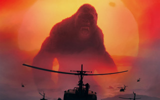 Giant gorilla sky helicopter flying - a helicopter free wallpaper for desktop