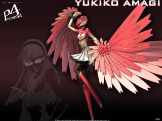 Woman large pink flower hand - official art free wallpaper for desktop