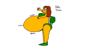 Cartoon character large belly large - a large body free wallpaper for desktop