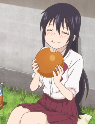 Girl sitting ground large object - a large object free wallpaper for mobile