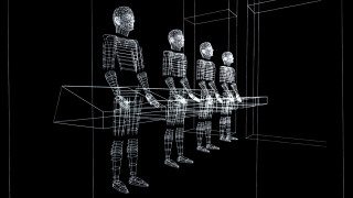 Black white photo man mirror - photo of a man free wallpaper