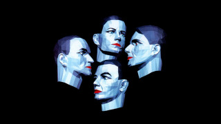 Group people facial expressions circle - a pop art painting free wallpaper for desktop