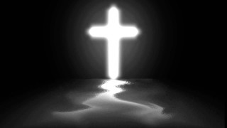 Cross dark light water stream - radiant light free wallpaper for desktop