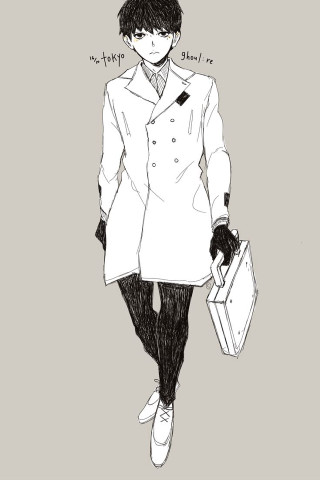 Man coat hat suitcase back - a street free wallpaper for mobile