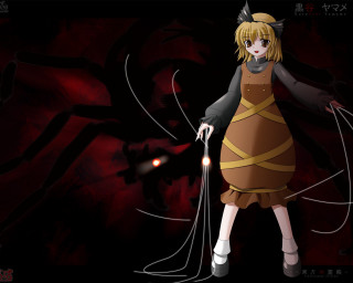 Woman dress string demon background - a string free wallpaper