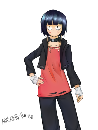 Red shirt black jacket pixel - pixel art free wallpaper for mobile