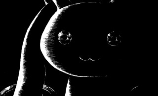 Black white cat background head - a cats head free wallpaper