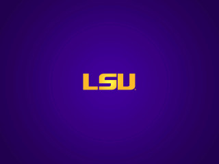 Purple background lsu yellow letters - the bottom free wallpaper