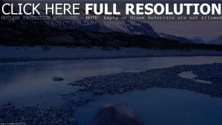 River rocks water mountain background - rock and water free wallpaper