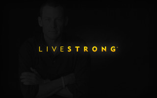 Man black background livestrong yellow - strong free wallpaper